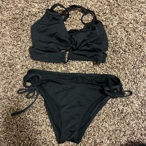 Adore Me Black Bikini Set